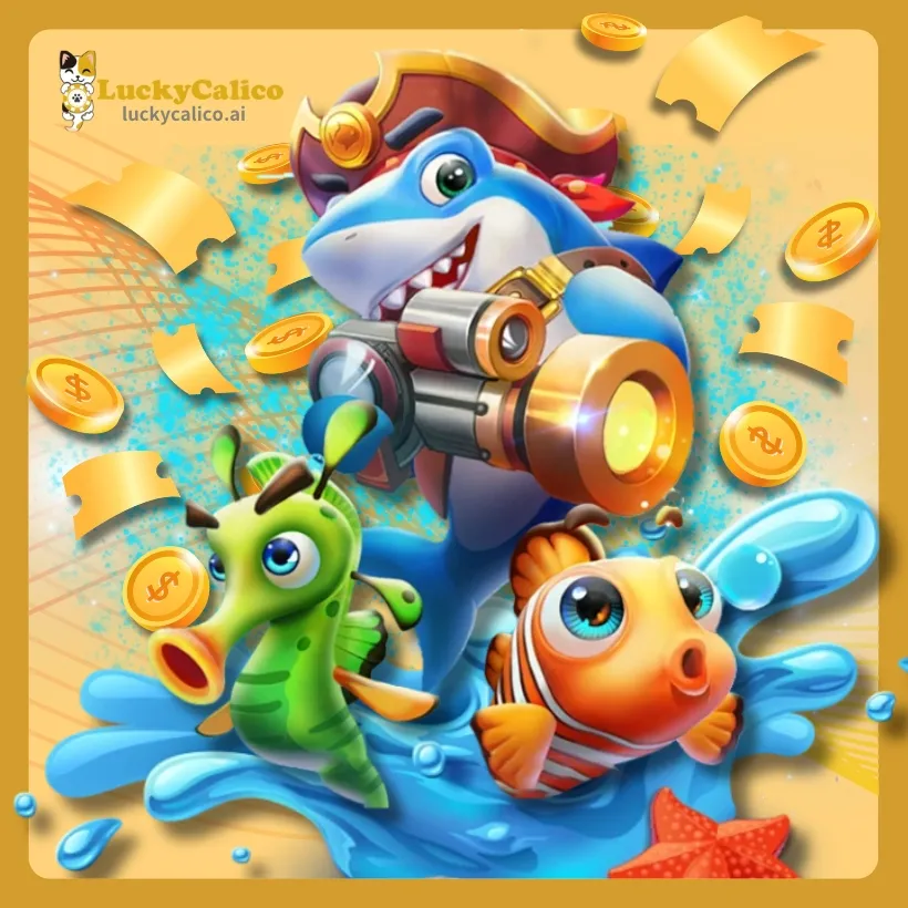 Sumisid sa Underwater Action ng Lucky Calico Fishing