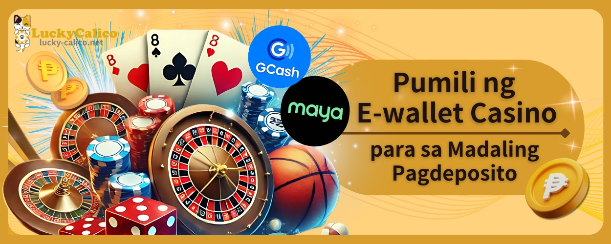 Pumili ng E-wallet Casino para sa Madaling Pagdeposito