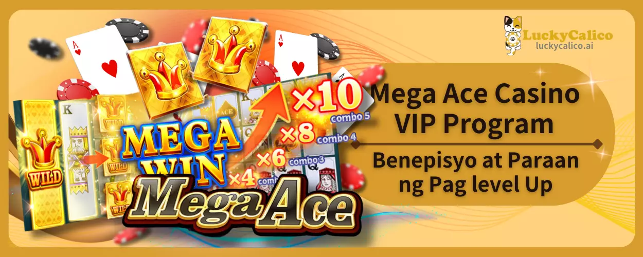Mega Ace Casino VIP Program – Benepisyo at Paraan ng Pag level Up